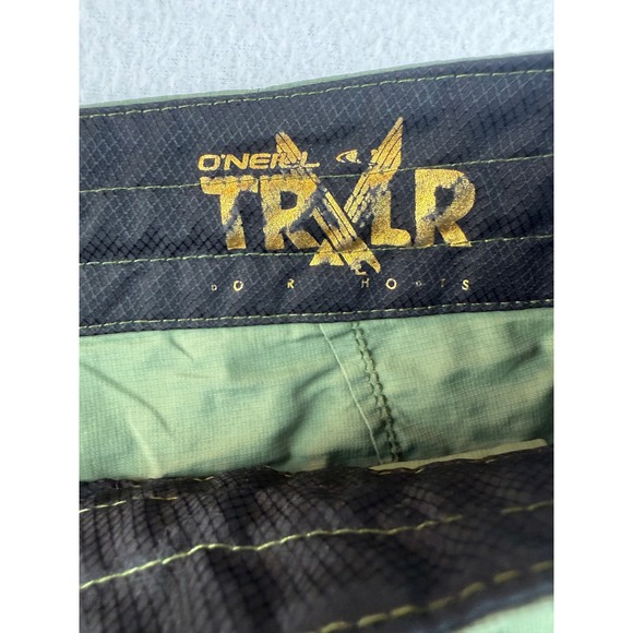 ONeill Trail Outdoor Shorts Mens Size‎ 34 Olive Green Cargo Hiking Casual - Picture 5 of 11